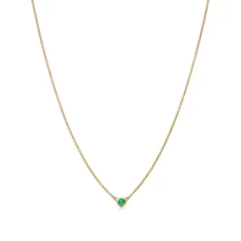 Color By The Yard Emerald Pendant